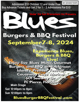 Blues Burgers and BBQ Festival Set to Rock Hutchinson Island 
